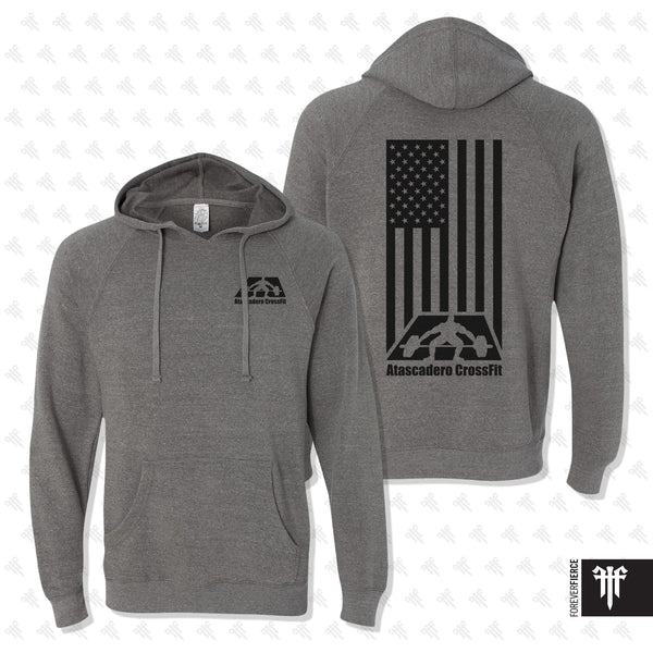 Atascadero CrossFit November 2024 Grey Pullover - Black Ink