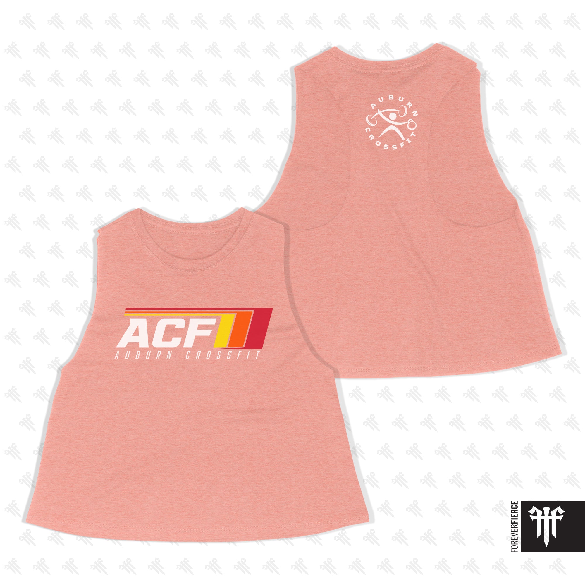 Auburn CrossFit June 2025 Womens Crop Tank