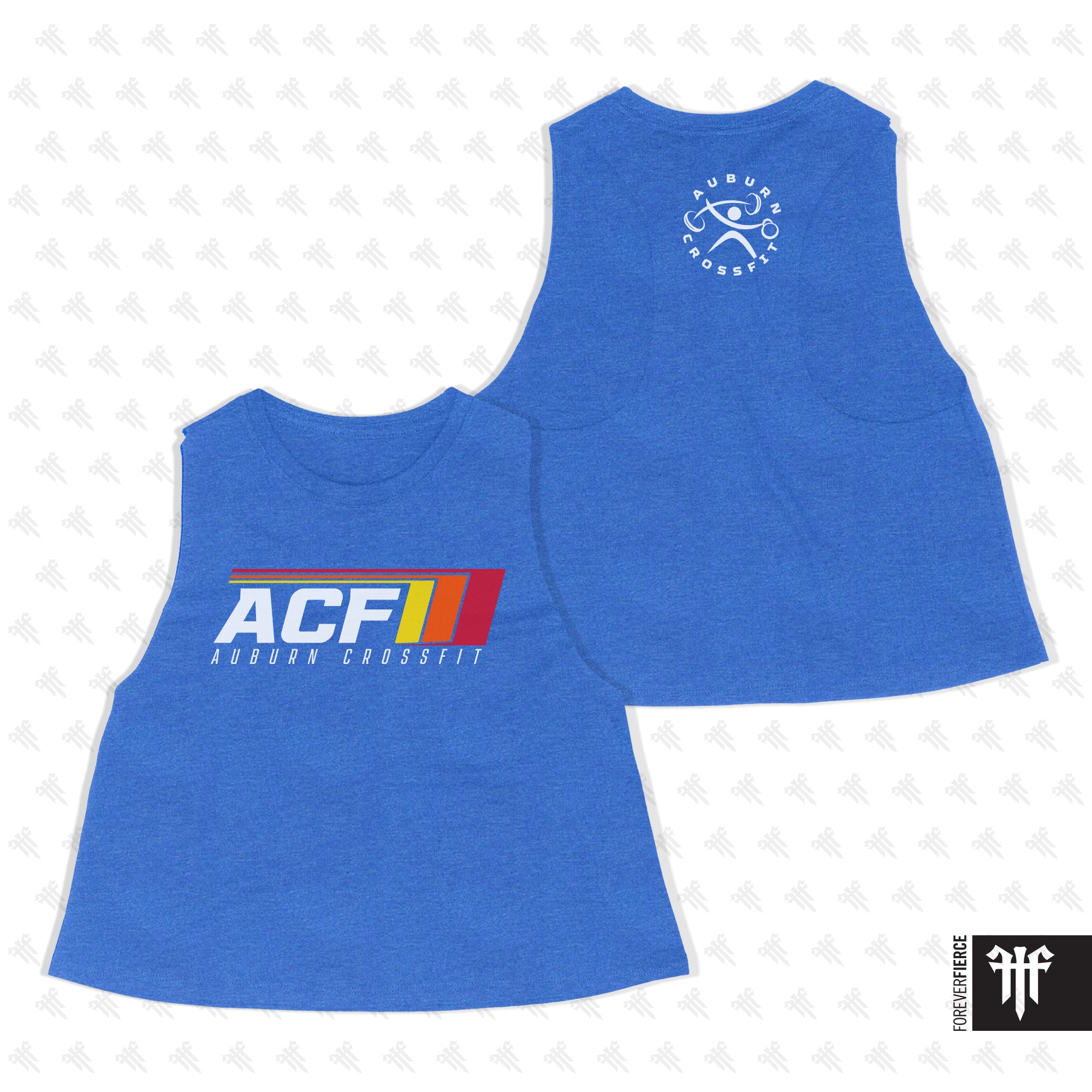 Auburn CrossFit June 2025 Womens Crop Tank