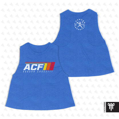 Auburn CrossFit June 2025 Womens Crop Tank