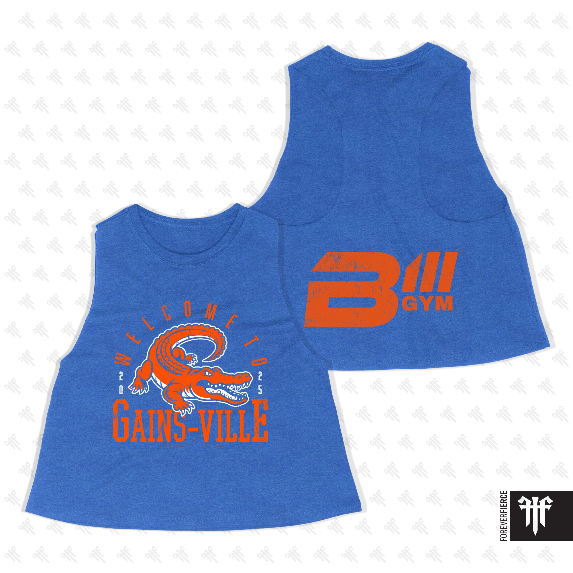 B3 Gym August 2025 Womens Crop Tank