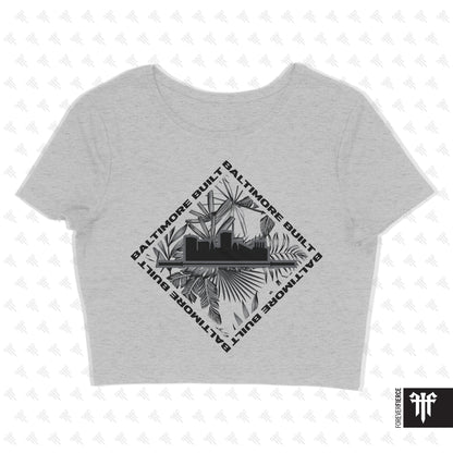 Baltimore Built July 2025 Womens Crop Tee