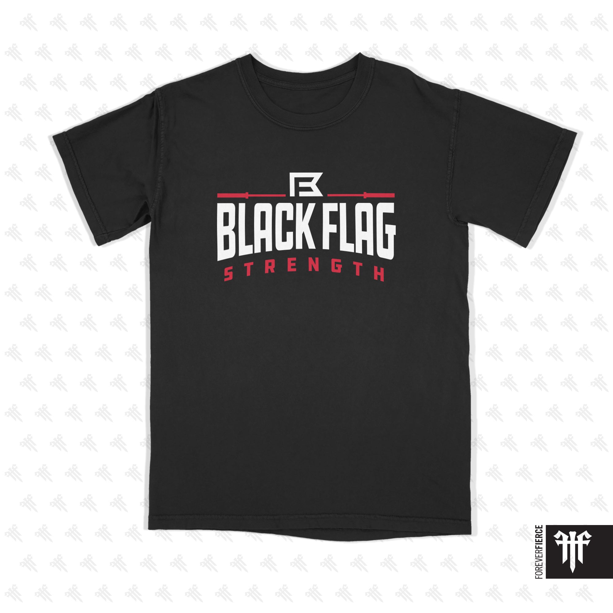 Black Flag Strength August 2025 Comfort Colors Tee