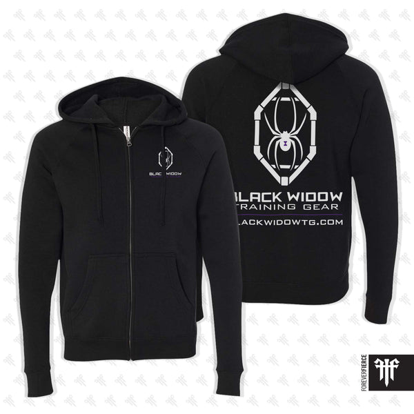 Black Widow January 2025 Full-Zip Hoodie