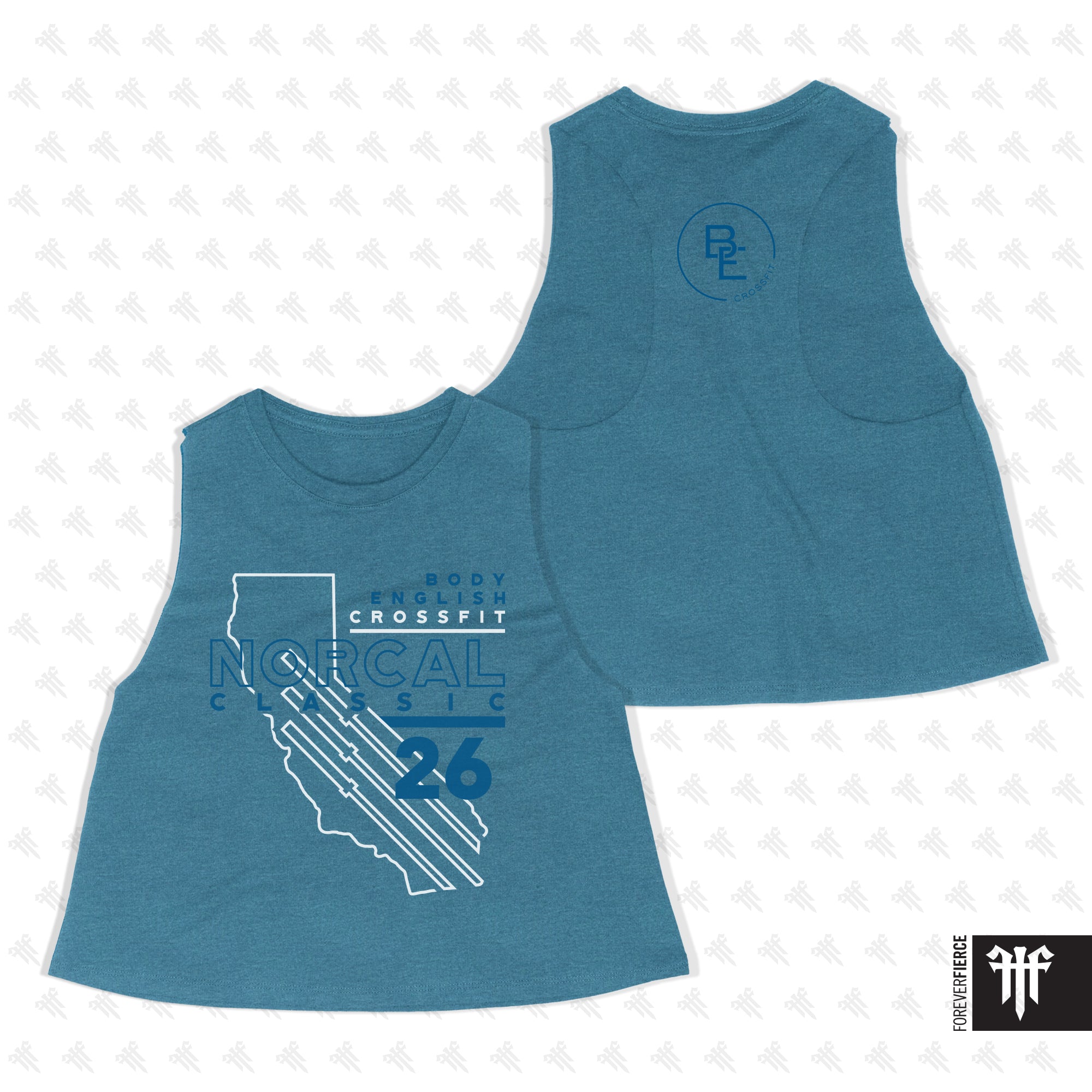Body English CrossFit April 2026 Womens Crop Tank