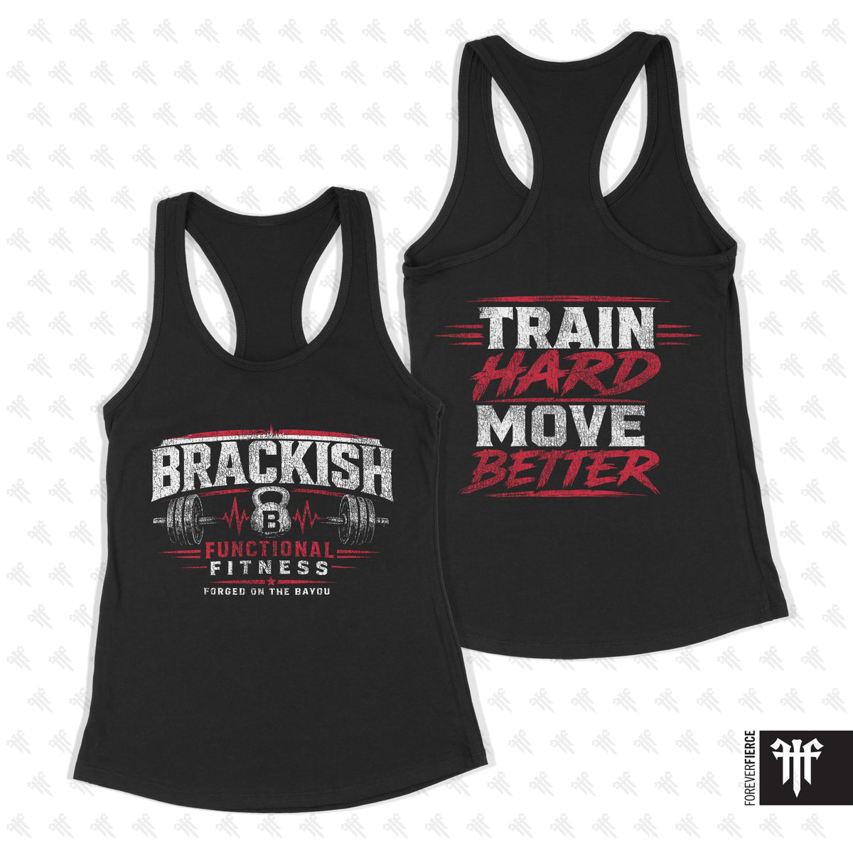 Brackish Racerback Black