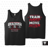 Brackish Mens Tank Black