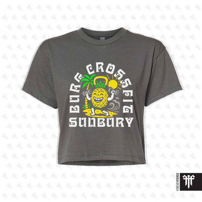 Burg Crossfit Sunbury June 2026 Womens Crop Tee