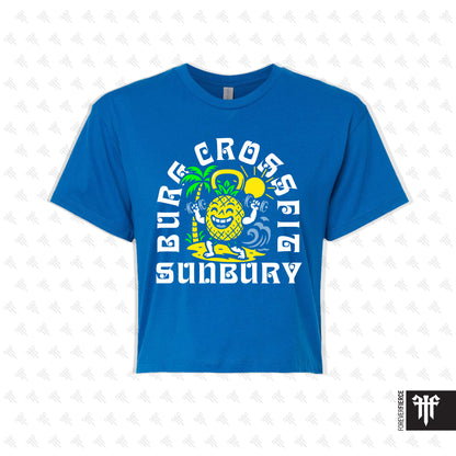 Burg Crossfit Sunbury June 2026 Womens Crop Tee