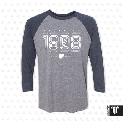 CrossFit 1808 August 2025 Baseball Tee