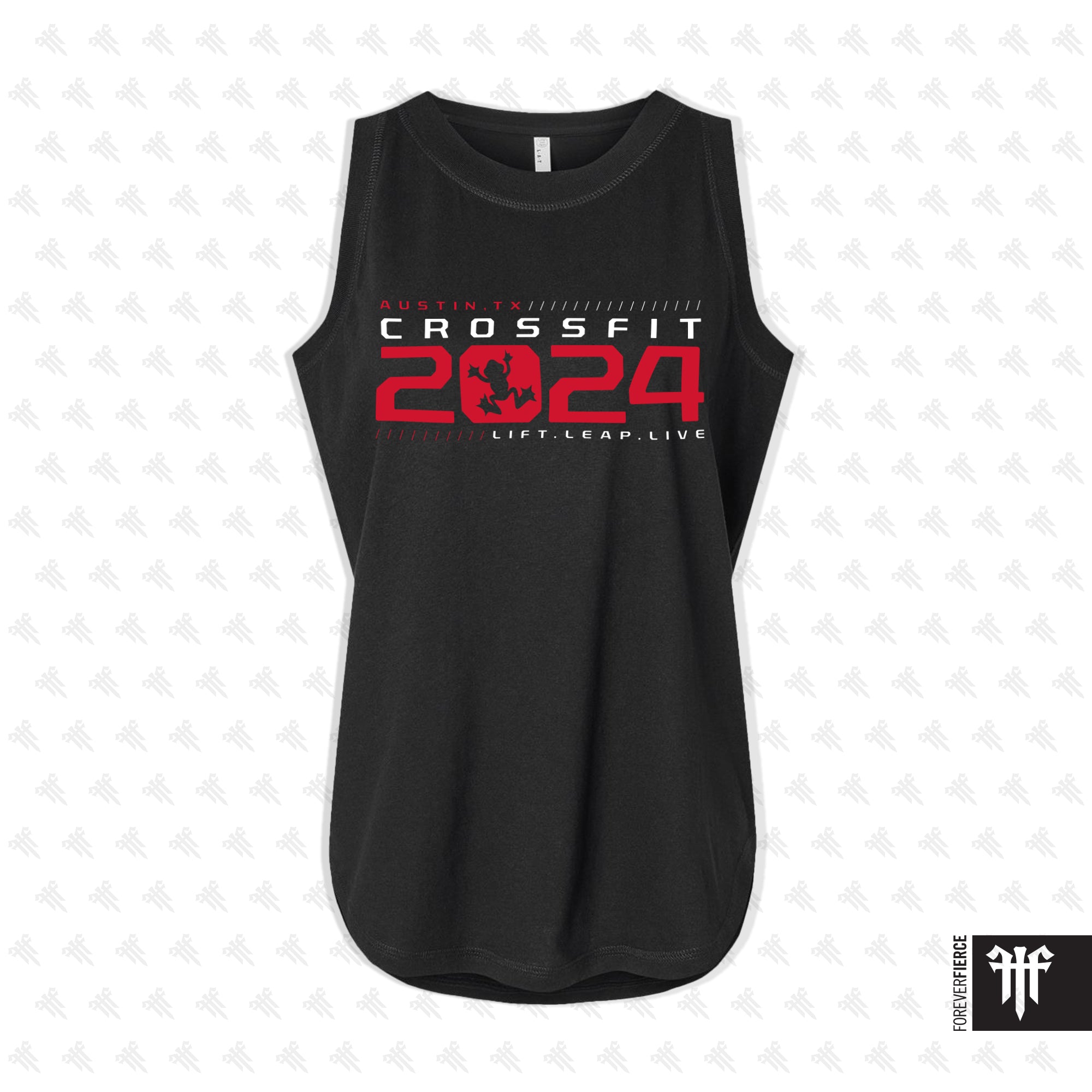 CrossFit 2024 August 2025 Womens Relaxed Tank
