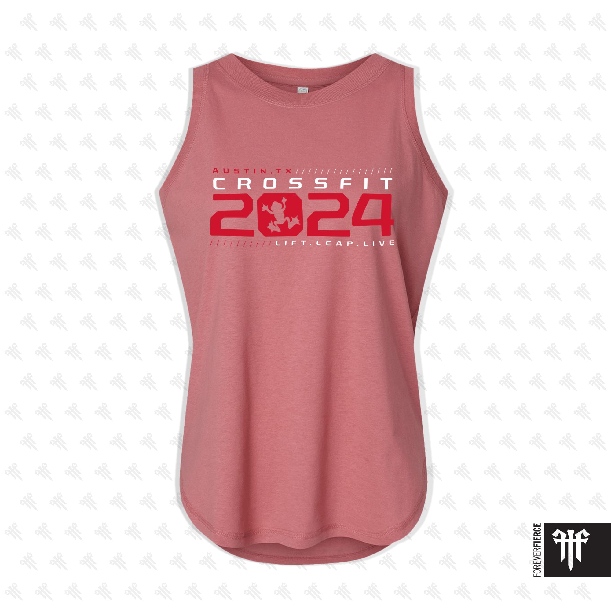 CrossFit 2024 August 2025 Womens Relaxed Tank