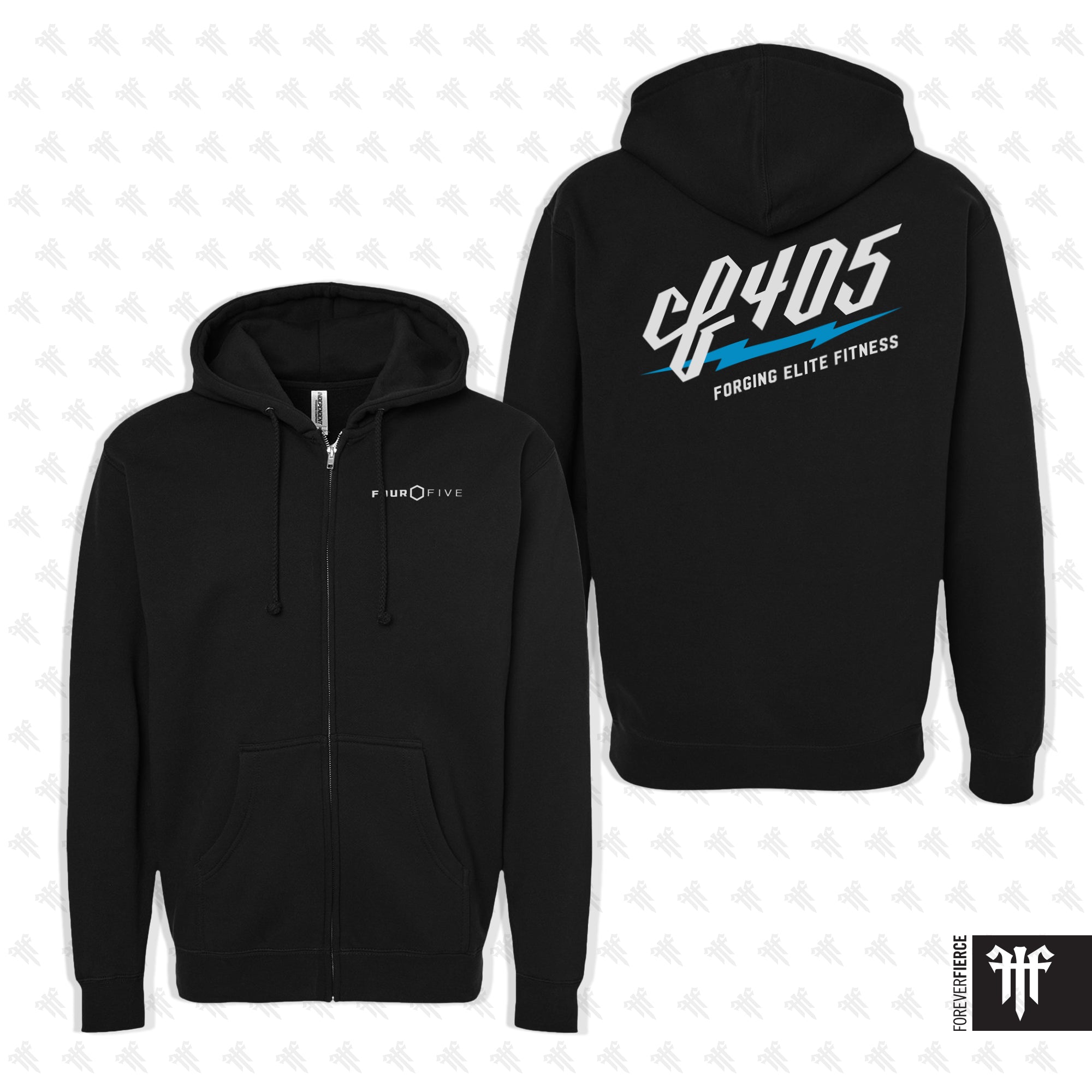 CrossFit 405 November 2025 Heavyweight Full-Zip Hoodie