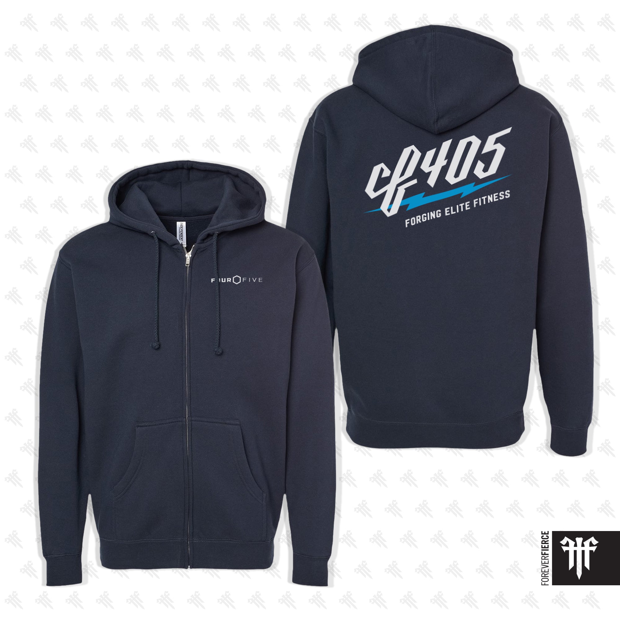 CrossFit 405 November 2025 Heavyweight Full-Zip Hoodie
