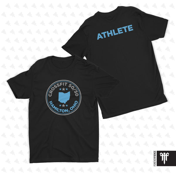 CrossFit 50/50 November 2024 Athlete Tee