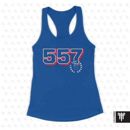 CrossFit 557 April 2026 Kettlebell Design Womens Racerback