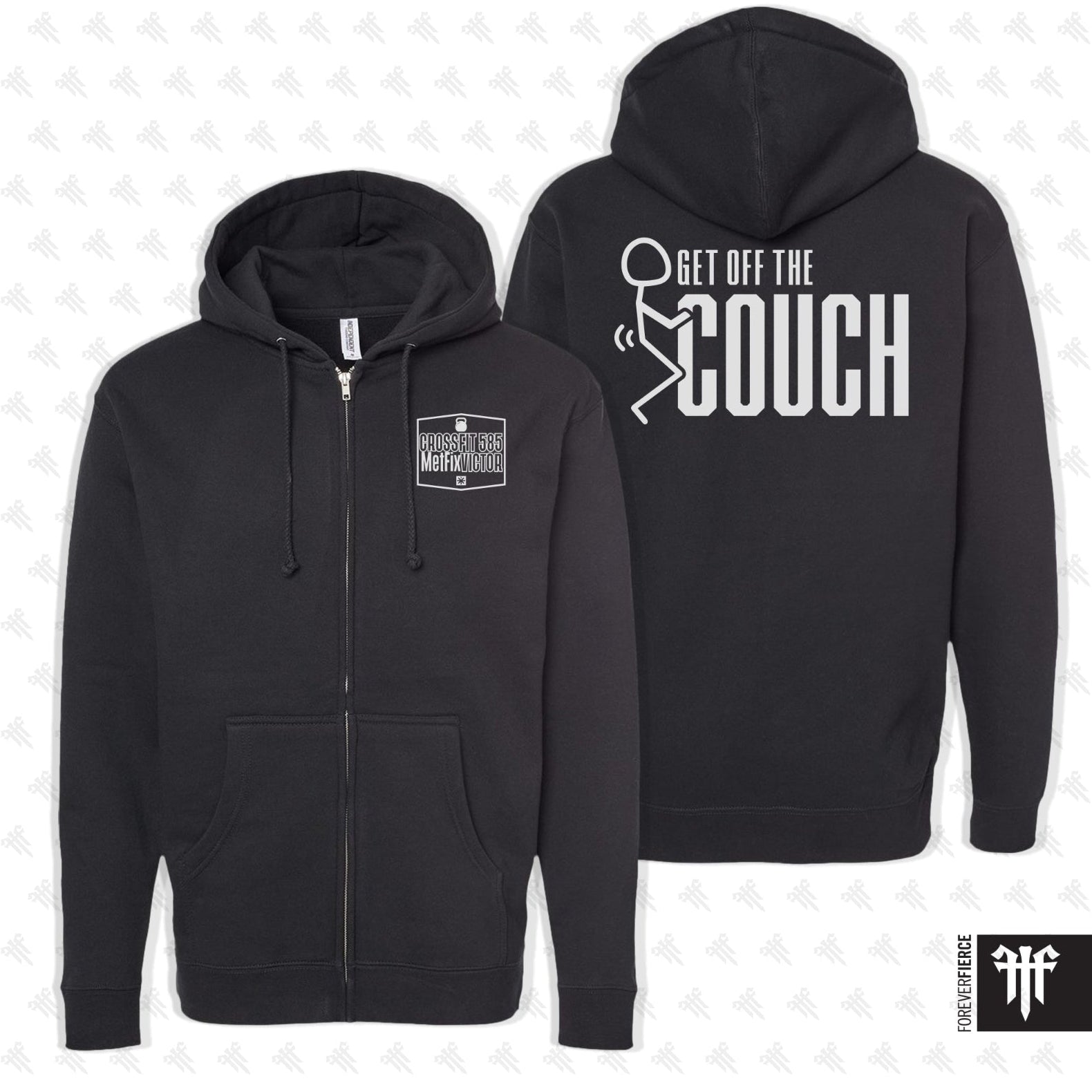 CrossFit 585 October 2025 Full-Zip Hoodie