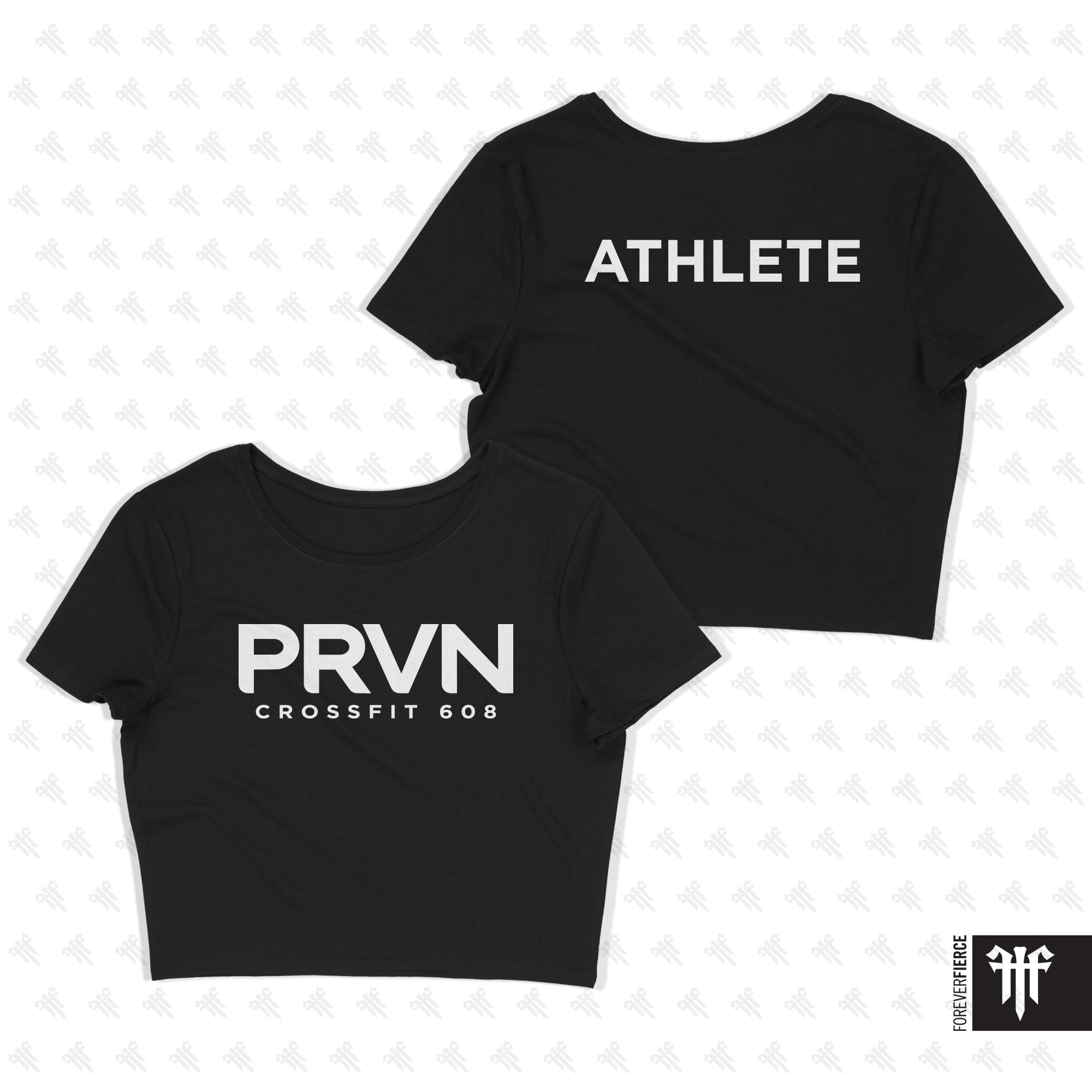 CrossFit 608 August 2025 Womens Crop Tee