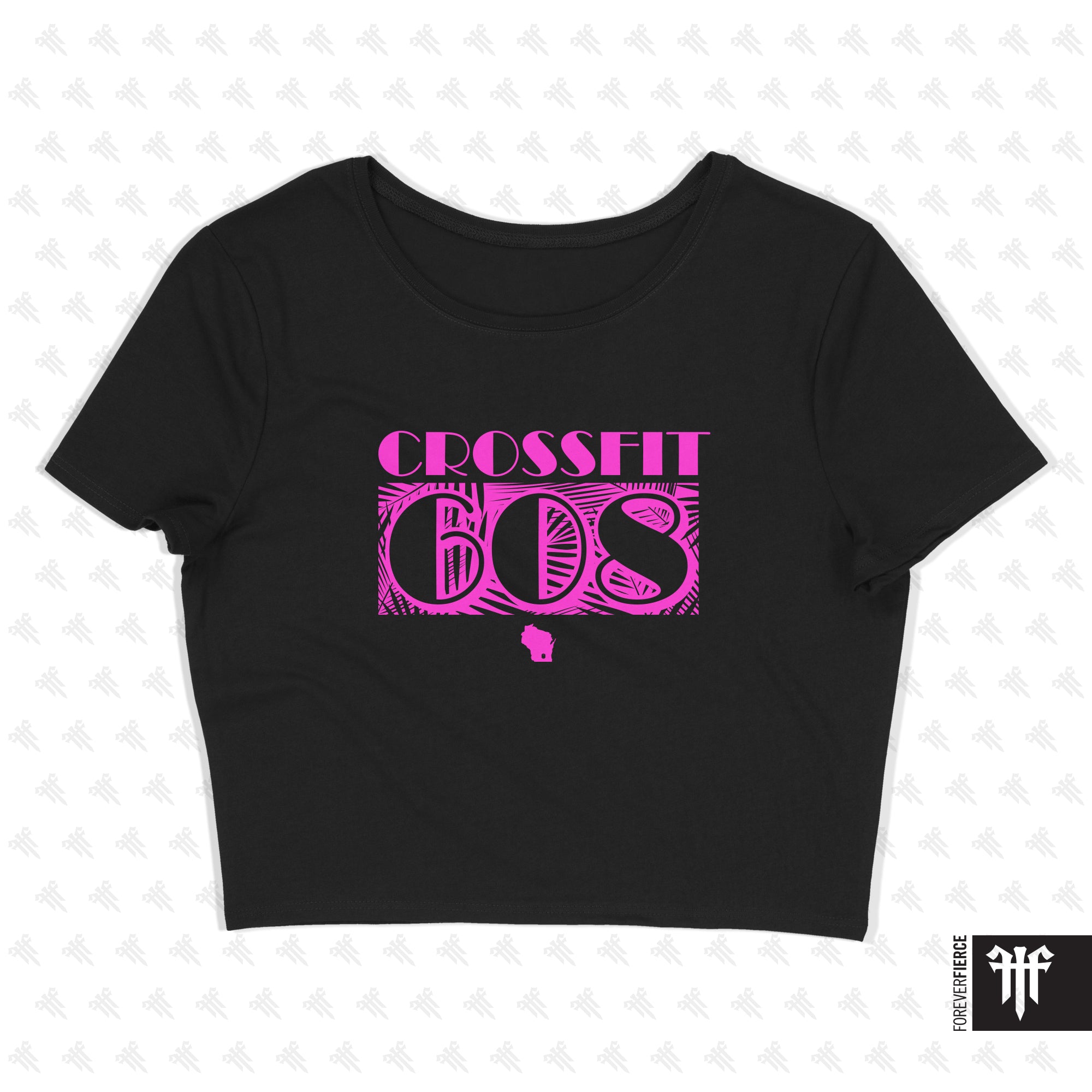 CrossFit 608 March 2026 Womens Crop Tee