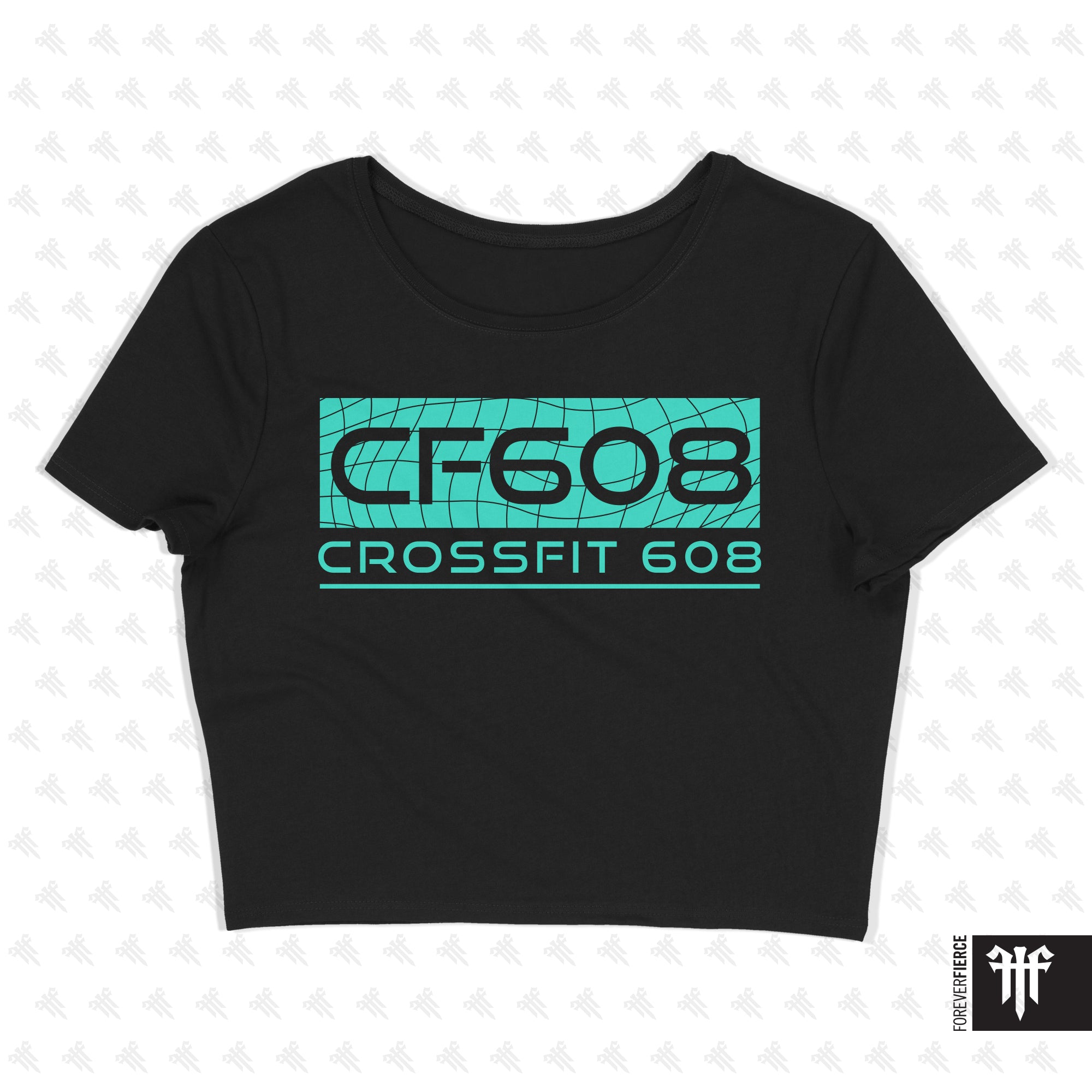 CrossFit 608 May 2025 Womens Crop Tee