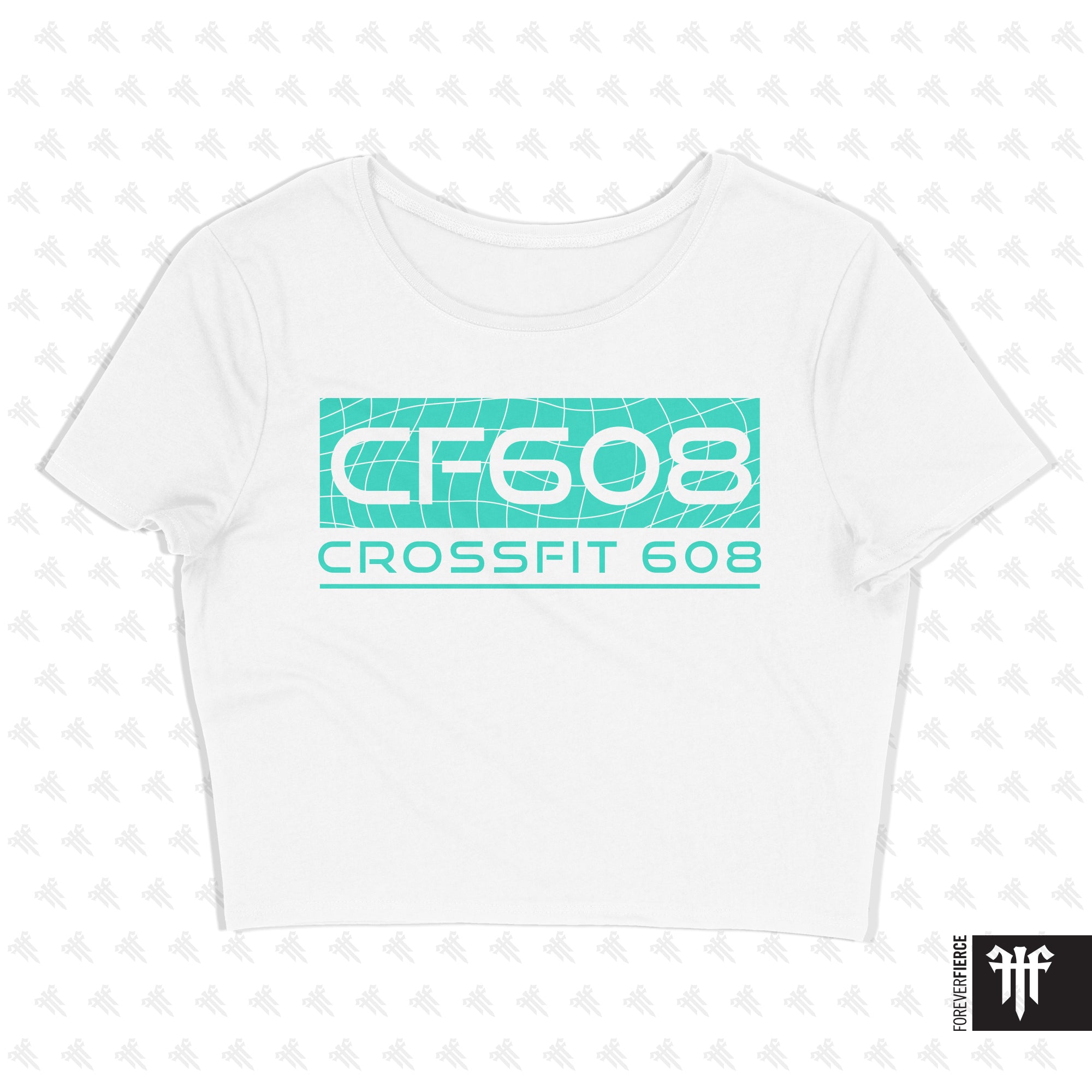 CrossFit 608 May 2025 Womens Crop Tee