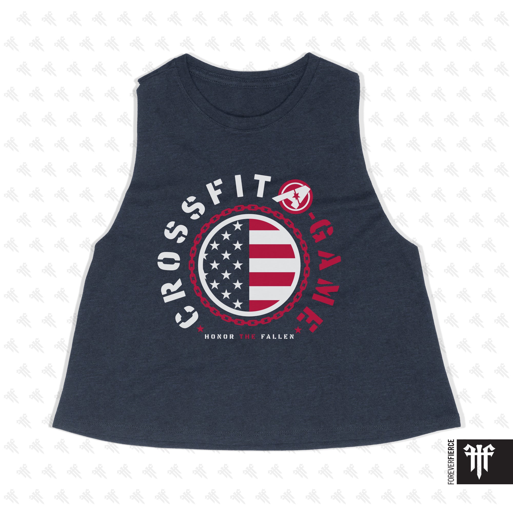 CrossFit A-Game April 2026 Womens Crop Tank