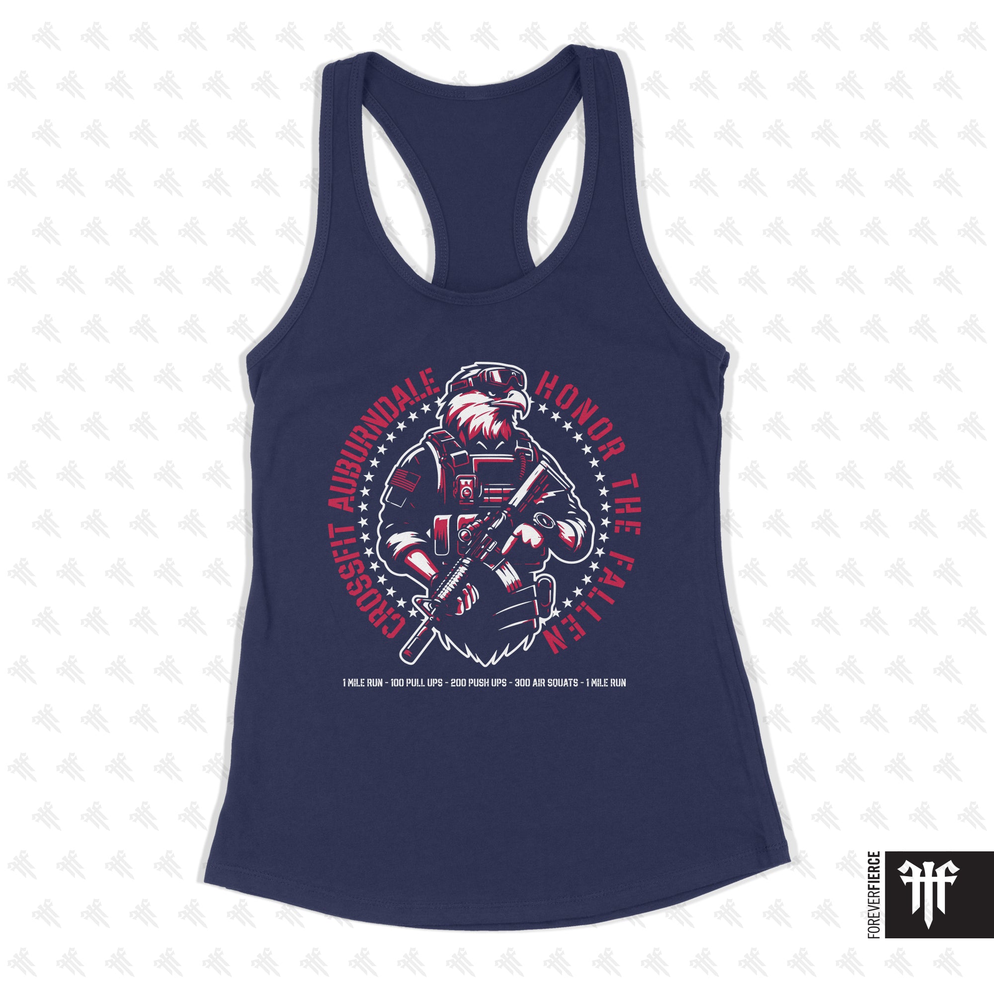 CrossFit Auburndale April 2026 Womens Racerback