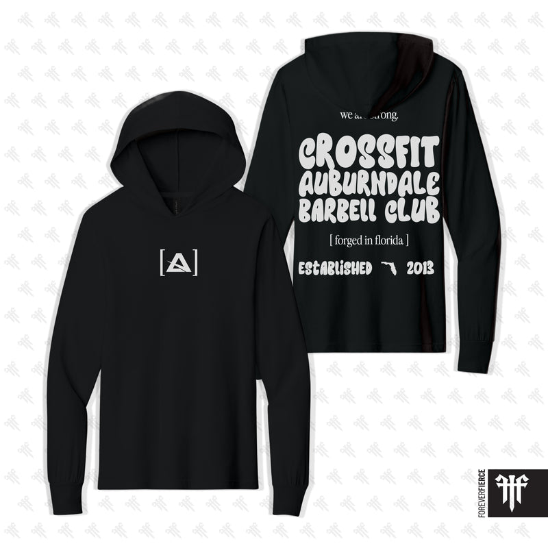 CrossFit Auburndale October 2026 Barbell Club Longsleeve Hoodie