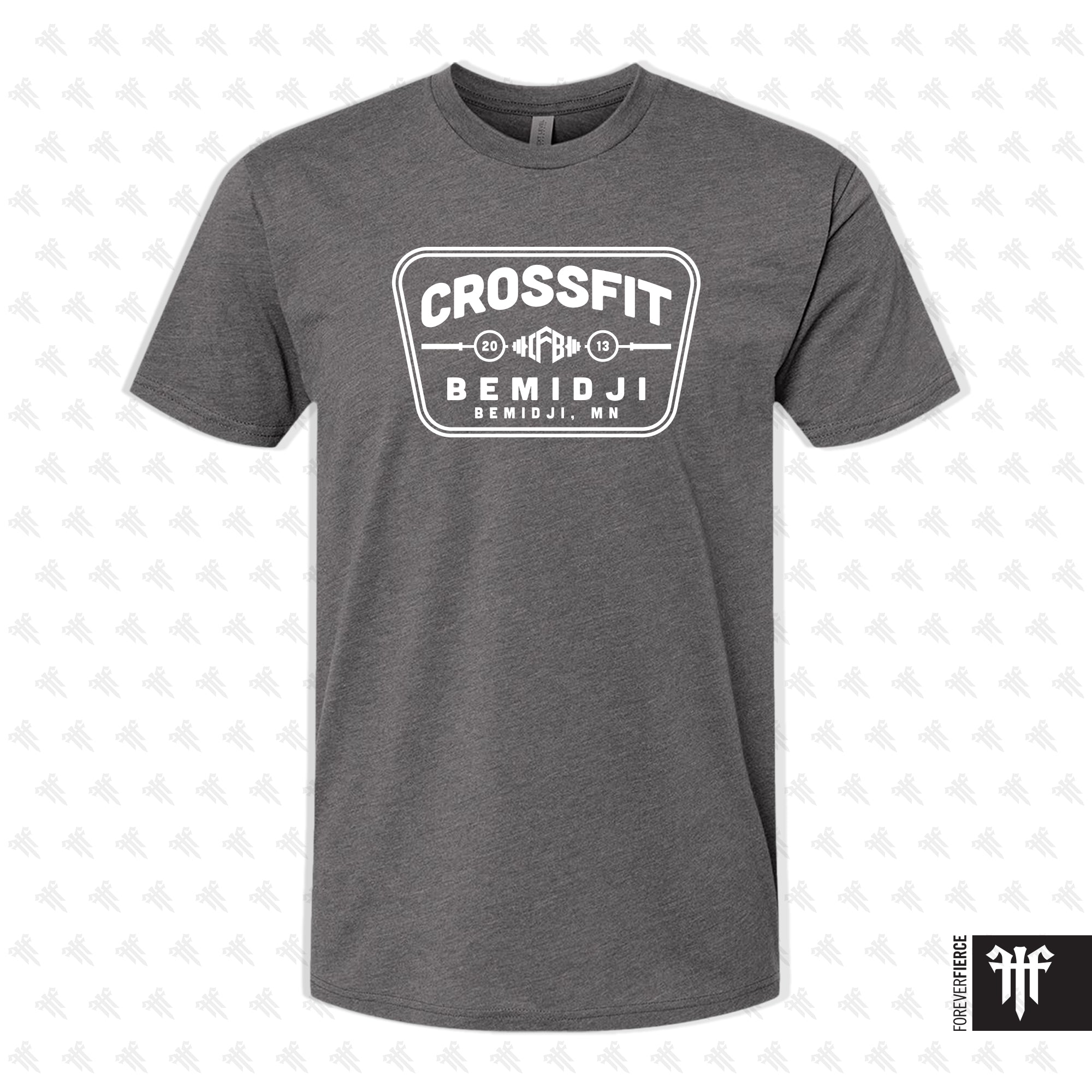 CrossFit Bemidji July 2026 Tee - Heather Heavy Metal