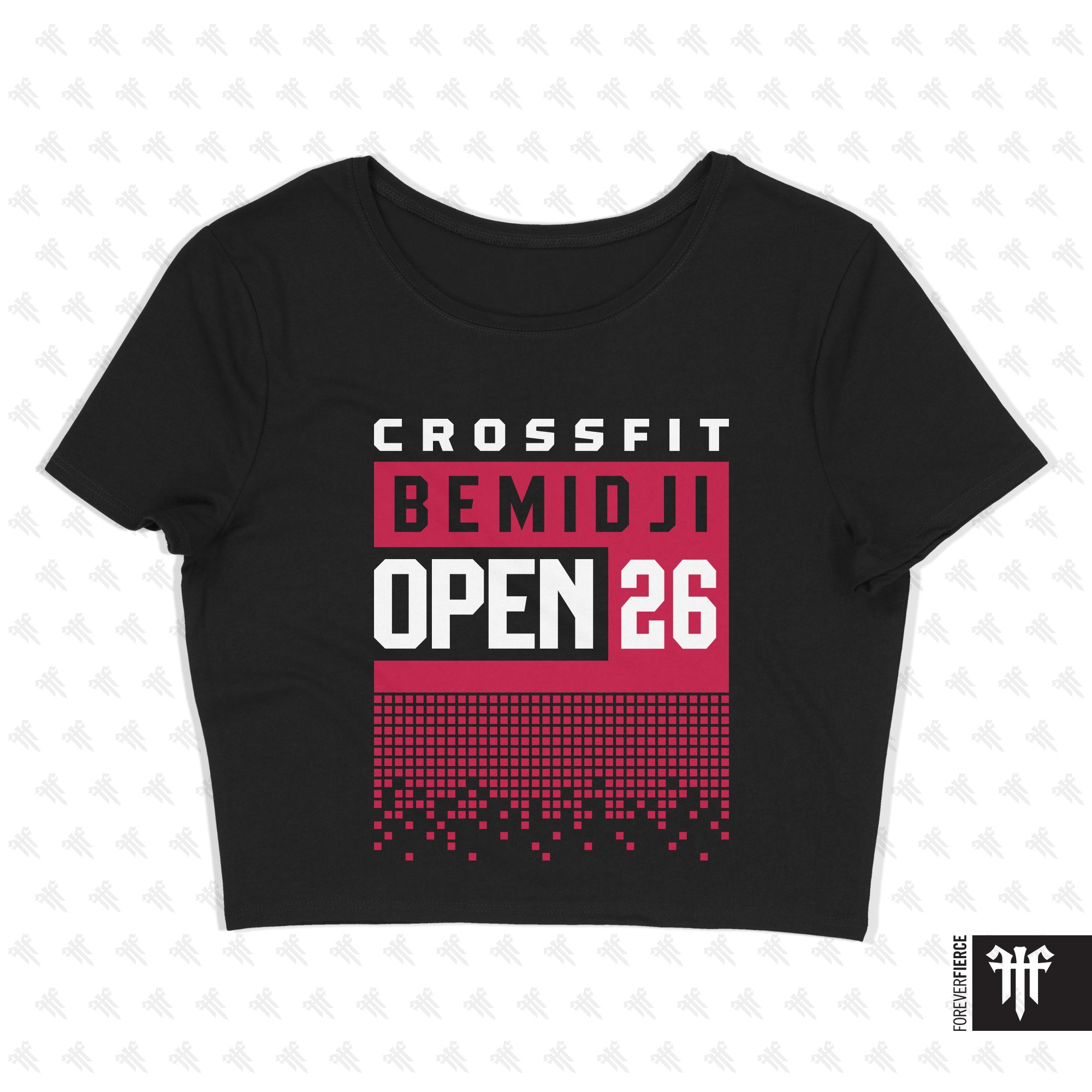 CrossFit Bemidji January 2026 Womens Crop Tee