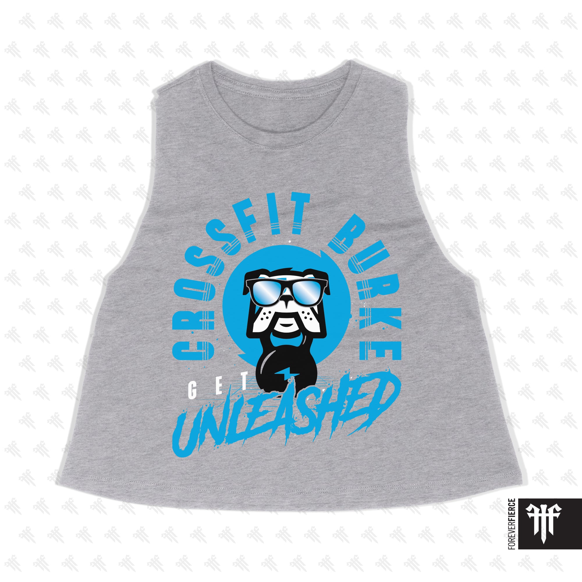 CrossFit Burke June 2025 Womens Crop Tank
