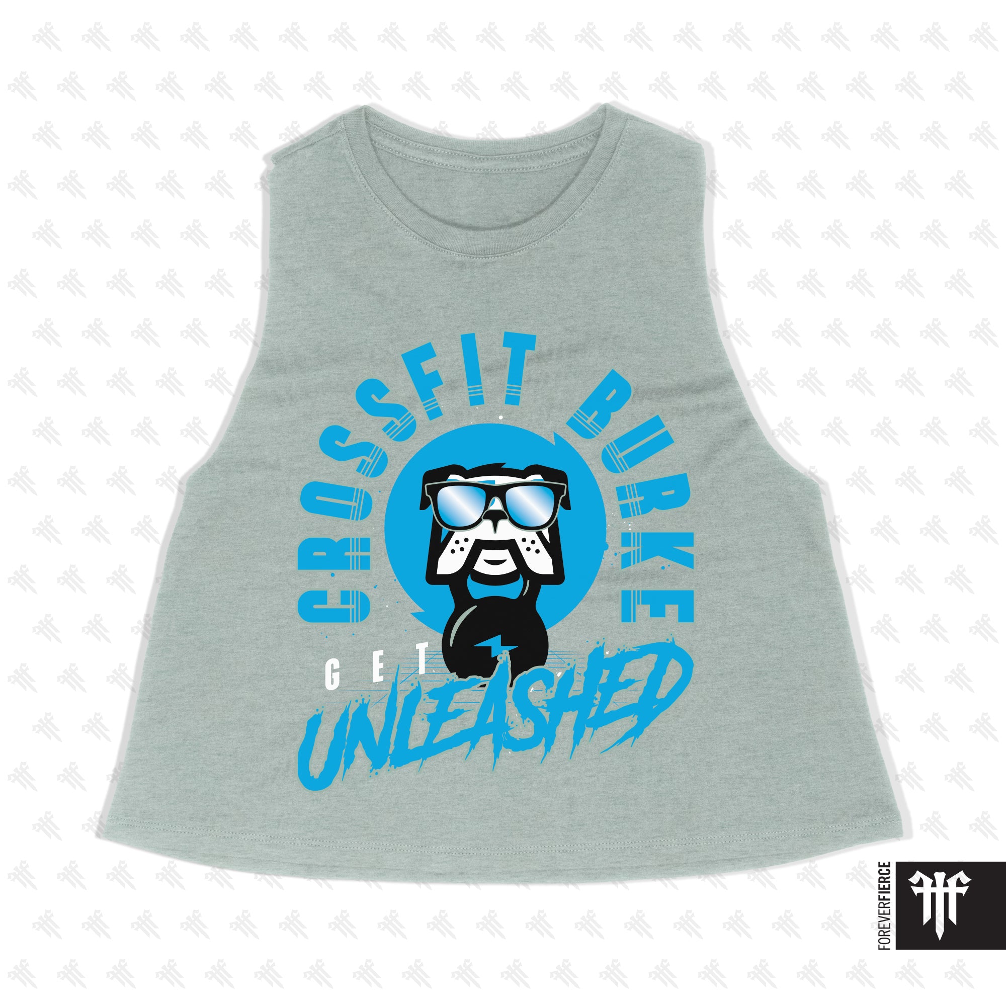 CrossFit Burke June 2025 Womens Crop Tank