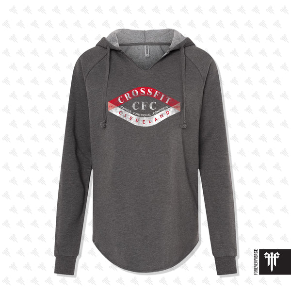 CrossFit Cleveland November 2024 Womens Wave Wash Pullover