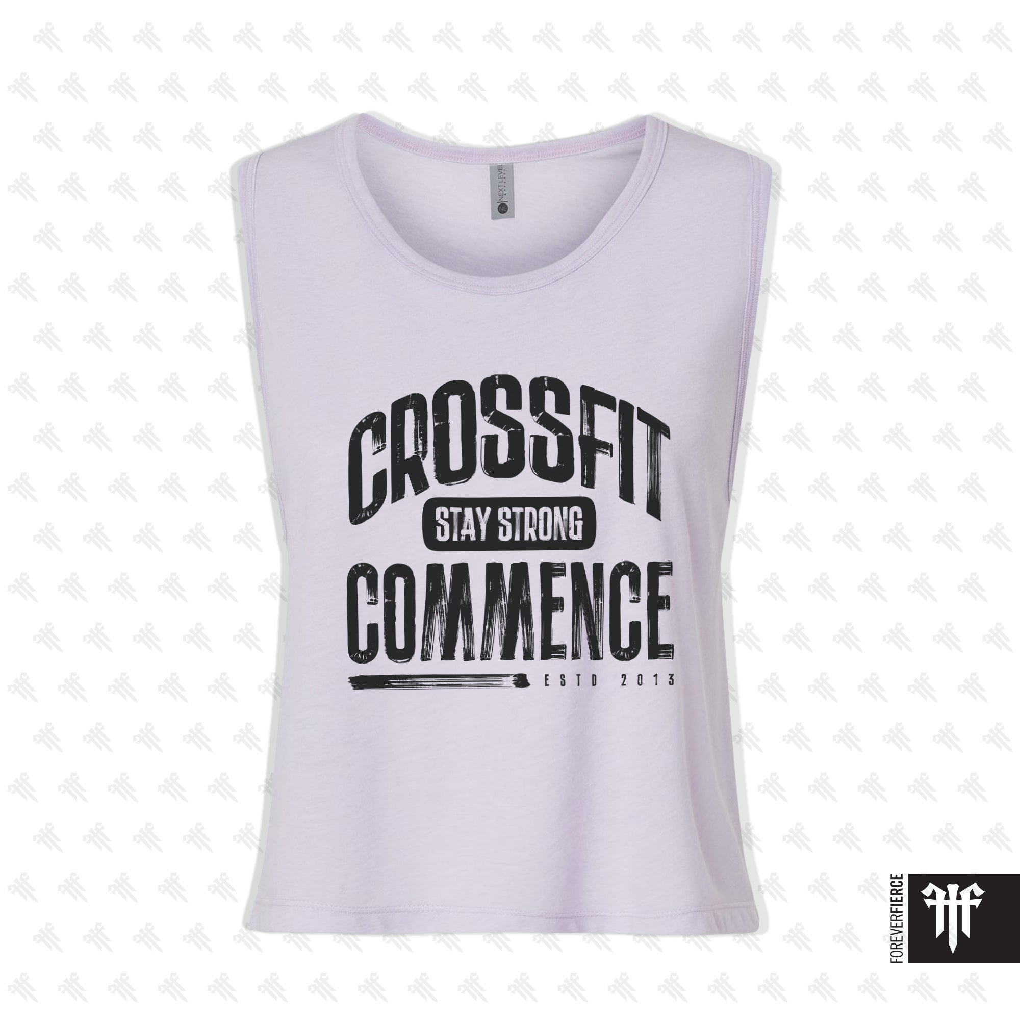 CrossFit Commence March 2026 Womens Crop Tank