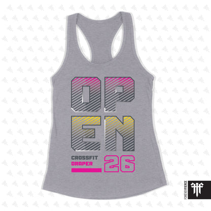 CrossFit Draper January 2026 Womens Racerback