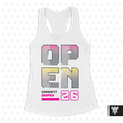 CrossFit Draper January 2026 Womens Racerback