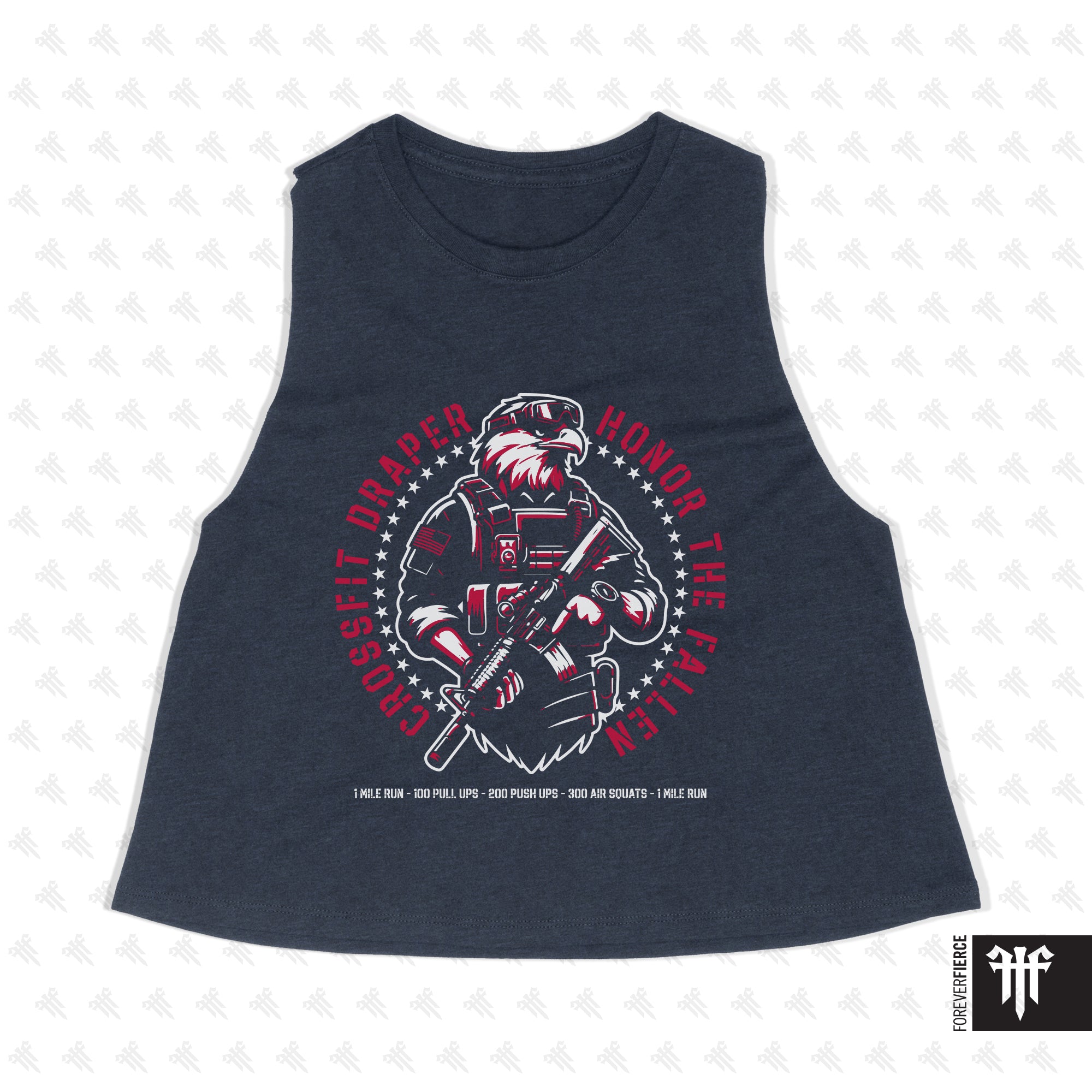 CrossFit Draper April 2026 Womens Crop Tank