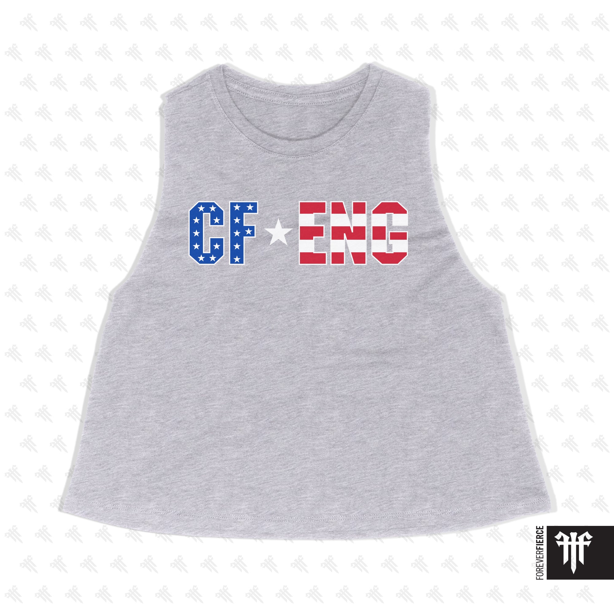 CrossFit ENG March 2025 Womens Crop Tank