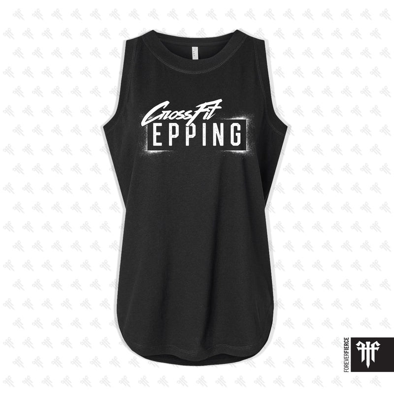 CrossFit Epping October 2026 White Ink Womens Tank