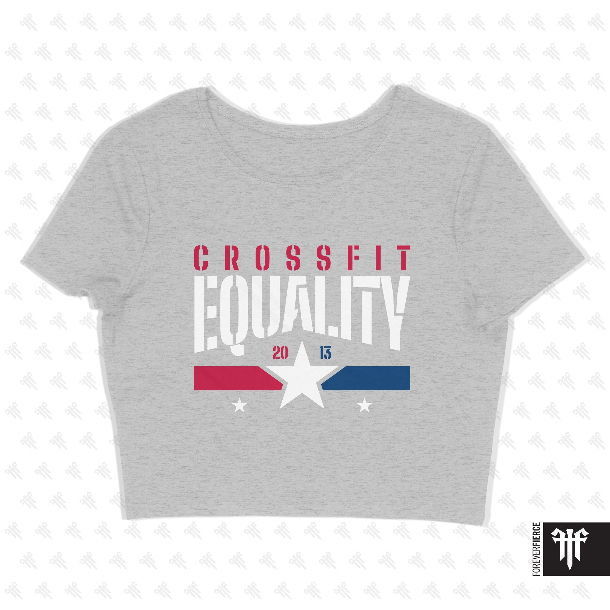 CrossFit Equality May 2025 Womens Crop Tee
