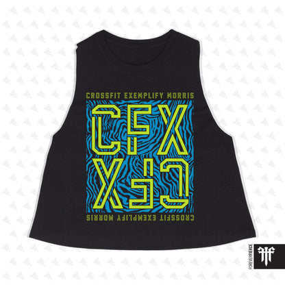 CrossFit Exemplify Morris July 2025 Womens Crop Tank