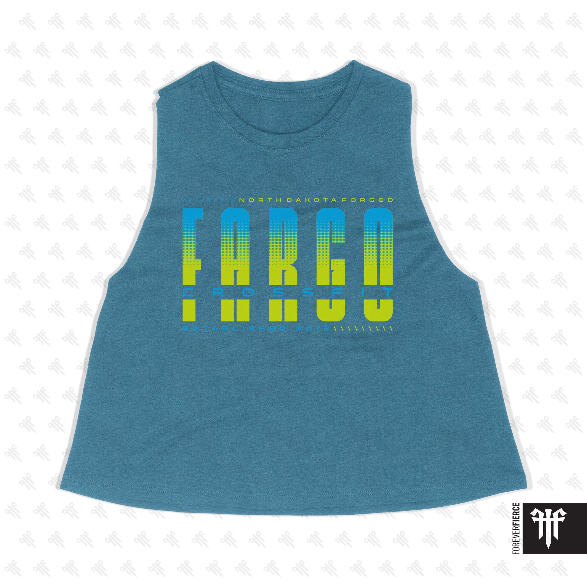 CrossFit Fargo June 2026 Womens Crop Tank