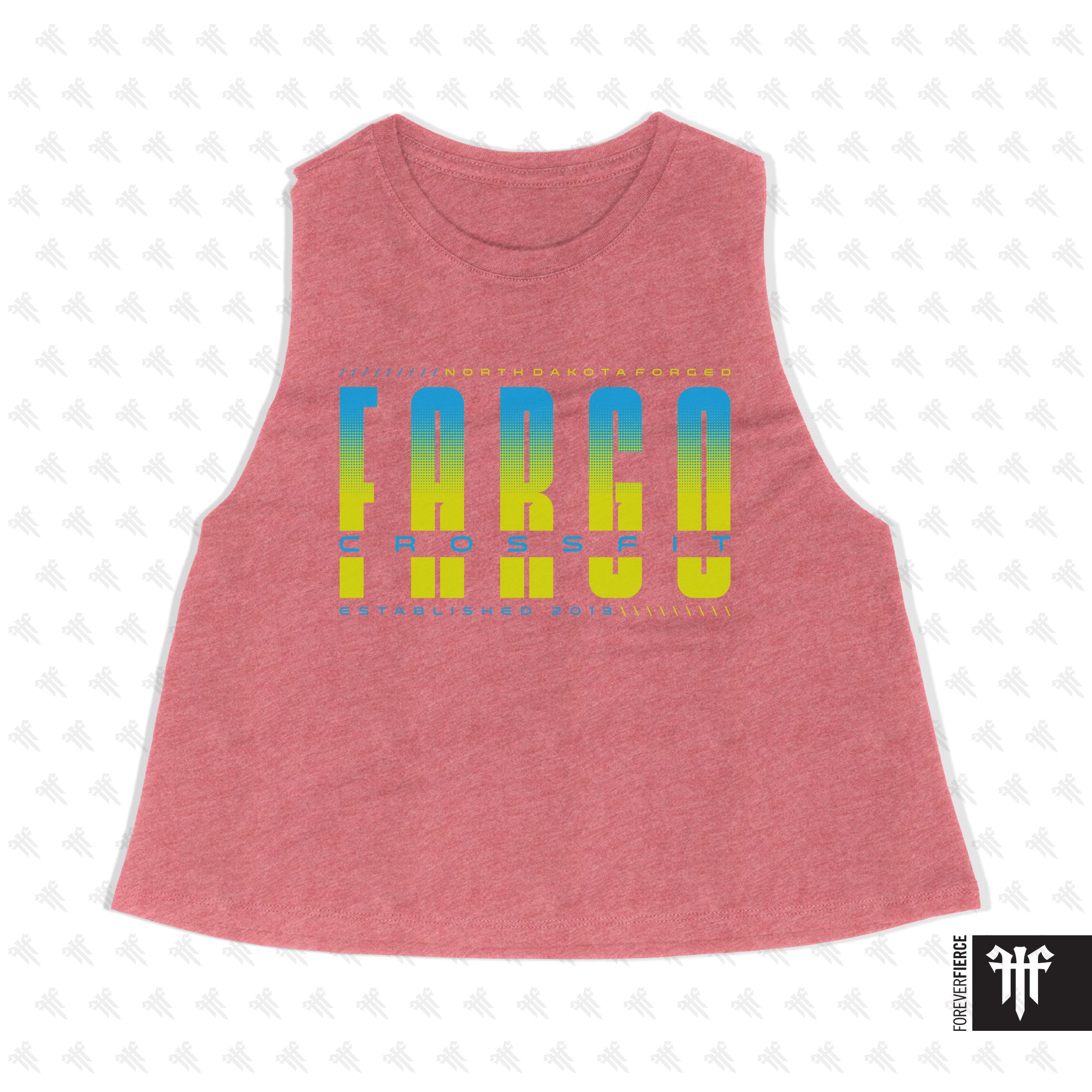 CrossFit Fargo June 2026 Womens Crop Tank