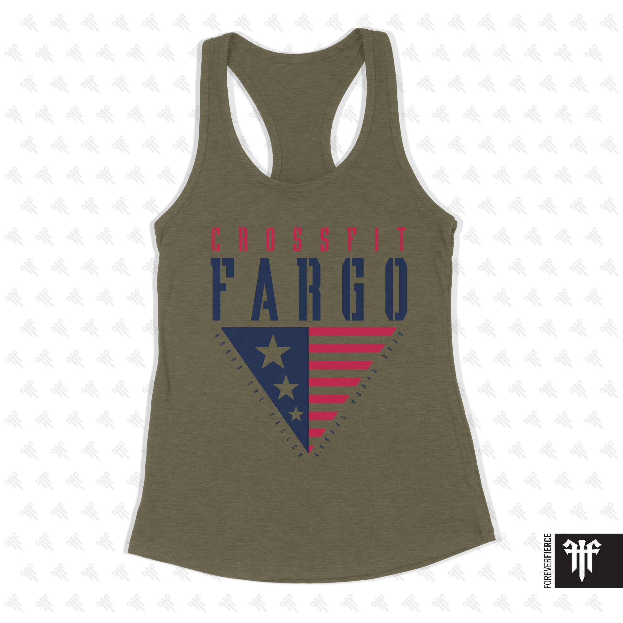 Crossfit Fargo April 2026 Womens Racerback