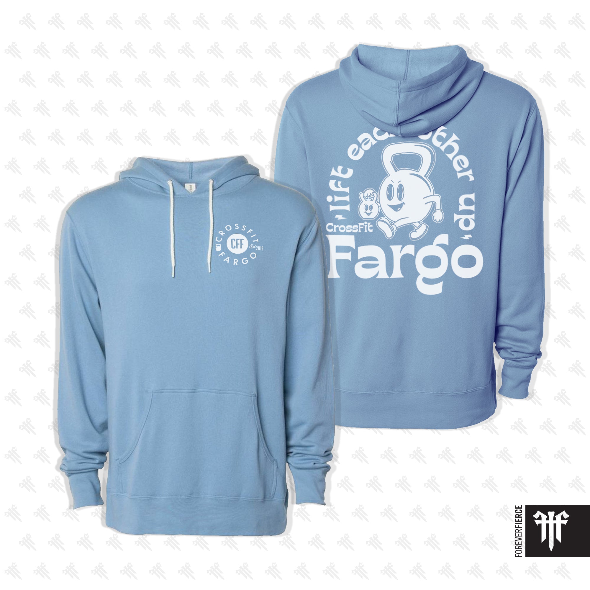 CrossFit Fargo June 2025 Lift Each Other Up Pullover Hoodie