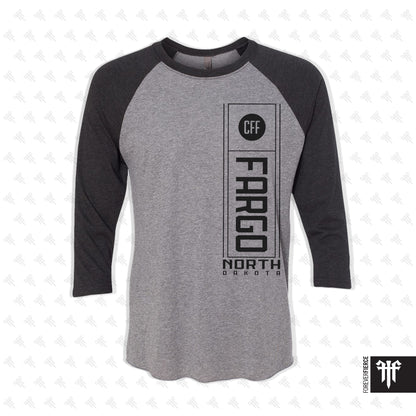 CrossFit Fargo September 2025 CFF Baseball Tee
