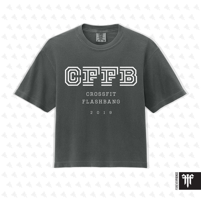 CrossFit Flashbang September 2026 Womens Crop Tee