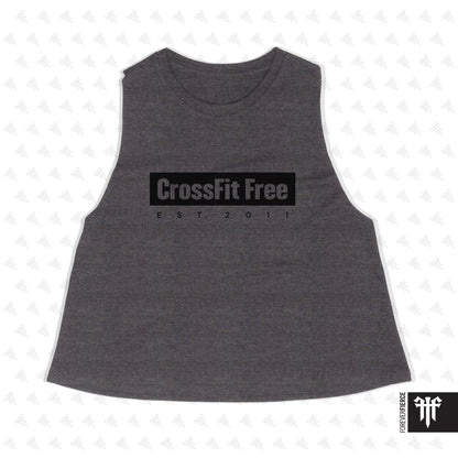 CrossFit Free April 2026 Womens Crop Tank