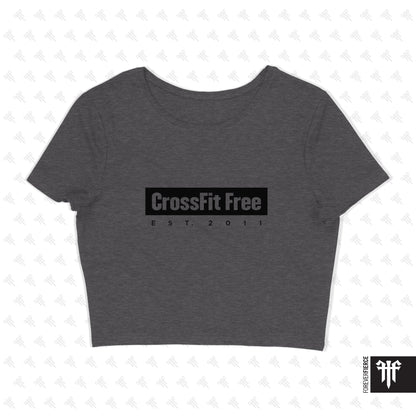 CrossFit Free April 2026 Womens Crop Tee