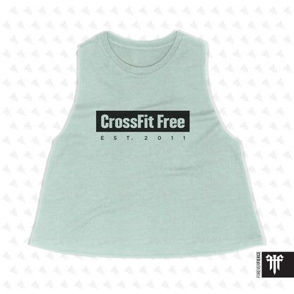 CrossFit Free April 2026 Womens Crop Tank